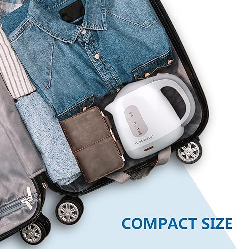 Miniatura 3 de Aigostar Panini Press Grill Sandwichera y hervidor eléctrico pequeño 1L 1100W