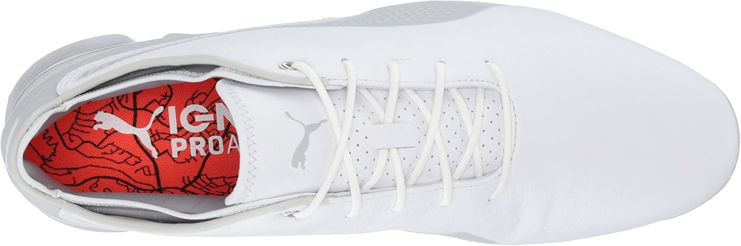 Men's Ignite Proadapt Golf Shoe 8 Puma White-gray Violet