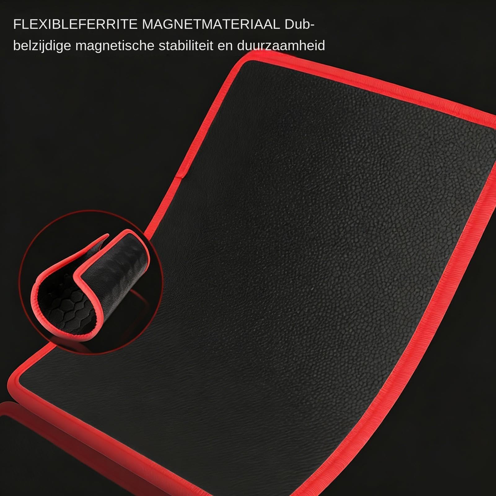 Tappetino magnetico per utensili - Organizer flessibile antiscivolo in 3 pezzi, rivestimento protettivo in PVC, soluzione di stoccaggio | Per casa garage officina costruzione riparazione auto
