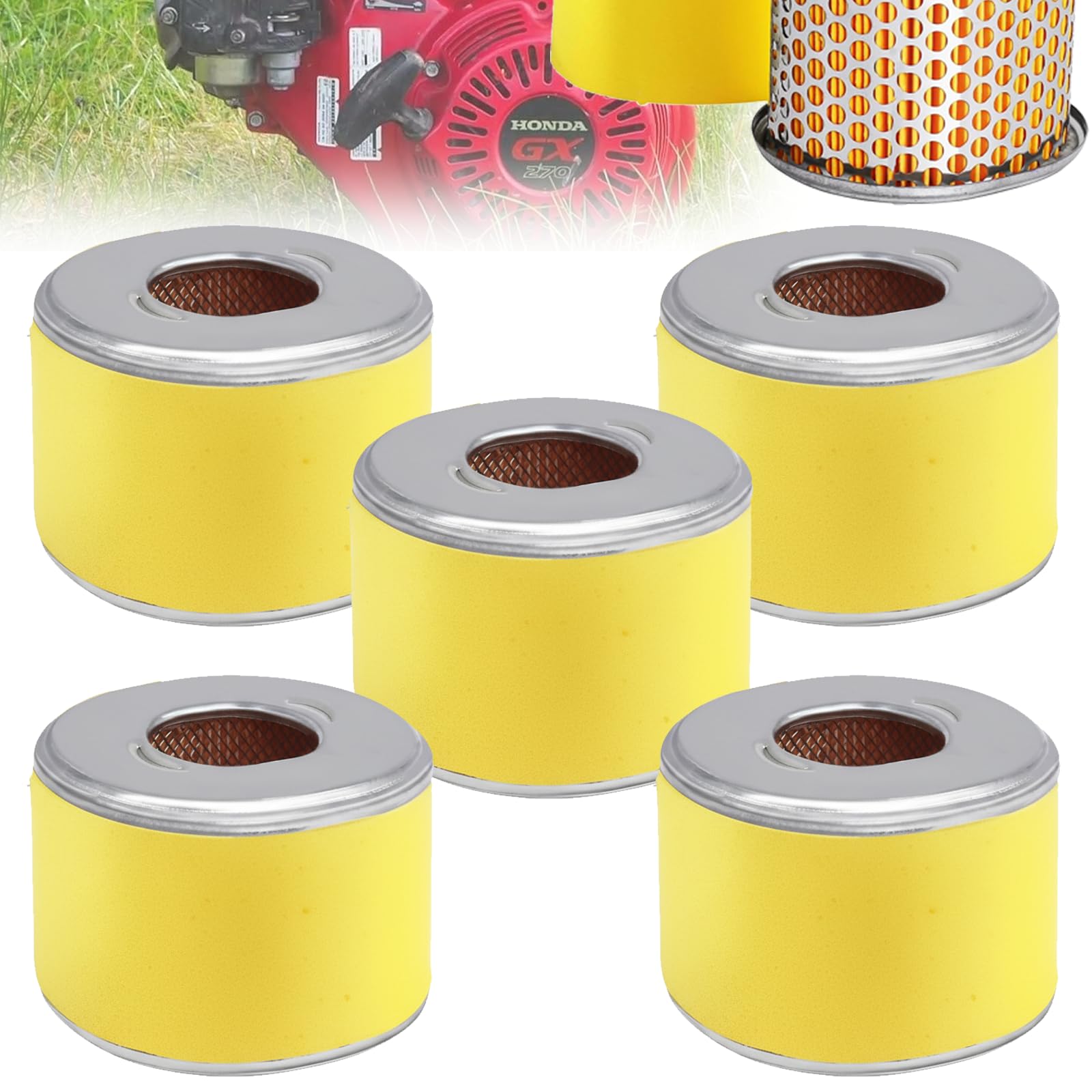 Amazon.com : Poweka Air Filter Fit for GX240 8HP GX 270 9HP Engine