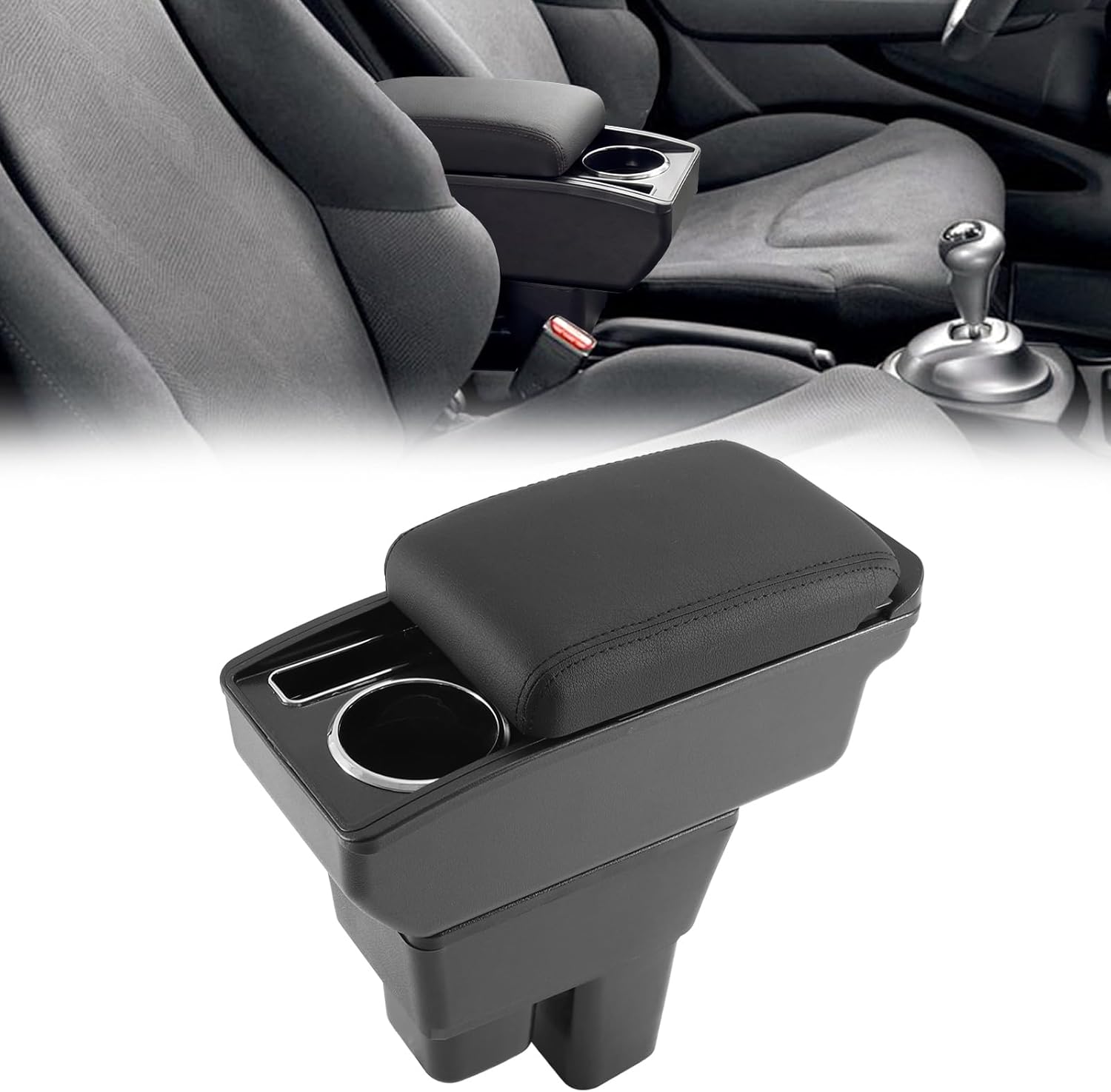 Center Console Armrest Box for Honda Fit Hatchback 2009-2013