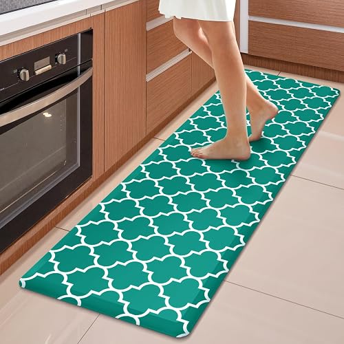 WISELIFE Kitchen Mat Cushioned Anti-Fatigue Kitchen Rug,17.3"x 60",Non Slip Wate