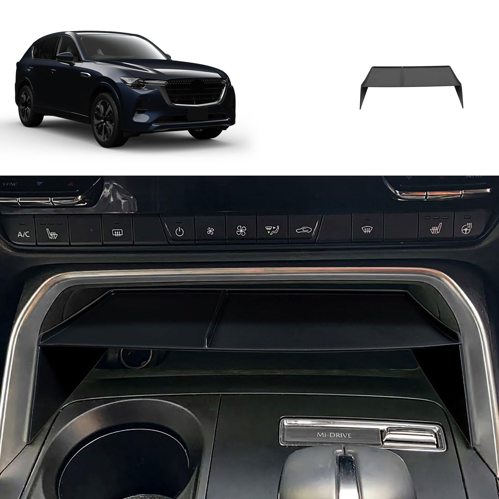 MAZDA CX60 内装パーツ　(センターコンソール・ドアトリム) Amazon | TERDARAY マツダ CX-60 KH系 に適合 センターコンソール