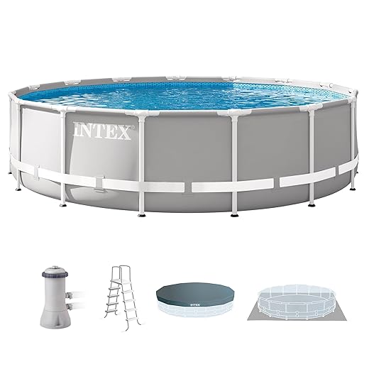 INTEX 28733EH 15ft X 42in Frame Set Prism Pool, blue