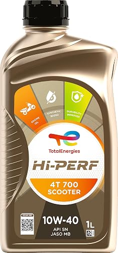 Hi-Perf 4T 700 Scooter 10W-40, Huile moteur 4 temp TotalEnergies