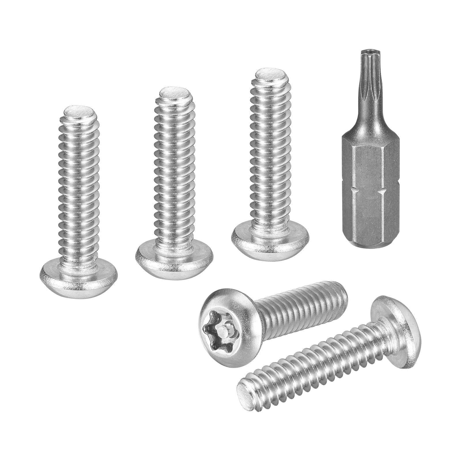 DTGN #10x3/4" Pan Head Torx Security Screws, 25Pack, Good for Machinery