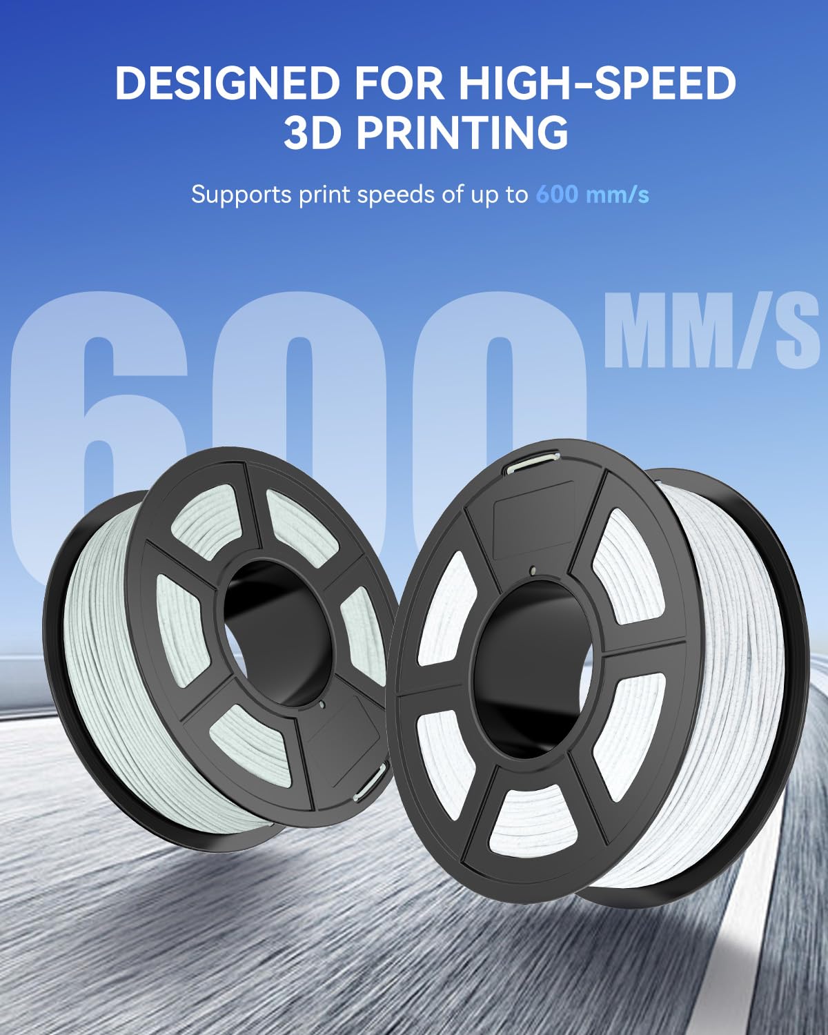 JAYO PLA Marbre Filament 1.75mm 1.1KG, Imprimante 3D Filament PLA Marble, 600 mm/s Haute Vitesse PLA Filament, Facile à Imprimer,Marble PLA Rouge