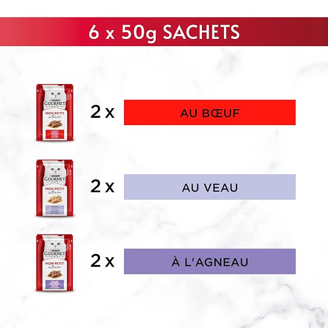 Foto 4 de 8 de Gourmet Mon Petit - Comida para Gato Adulto. Sabores Variados