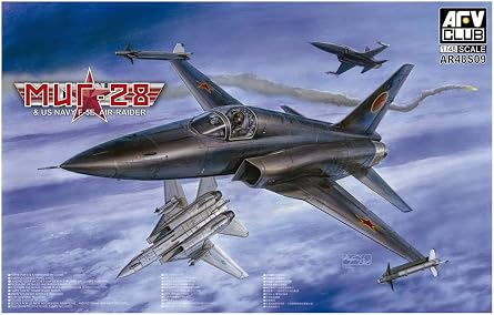 AFV48S09 148 AFV Club MiG-28 / F-5E Tiger II US Navy Air Raider [MODEL BUILDING KIT]