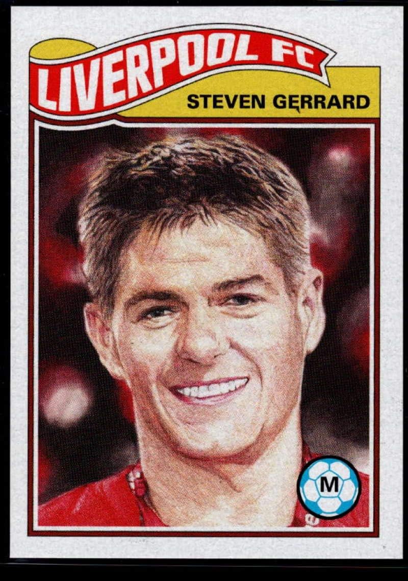 2019 Topps UCL Living Set UEFA Champions League #47 Steven Gerrard Liverpool Official Futbol Soccer Trading Card ONLINE EXCLUSIVE VERY LIMITED PRINT RUN