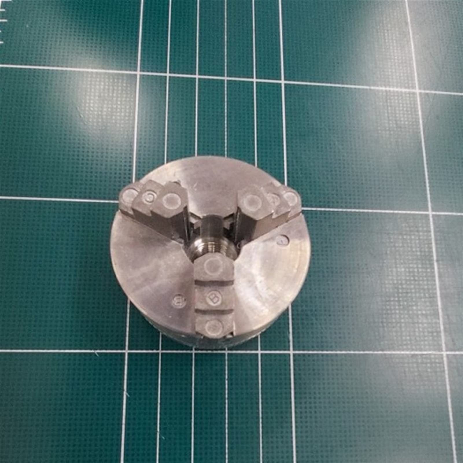 Uchwyt tokarski, Collet frezujący Chuck Z011 Stop cynkowy 3 JAW Clamp Akcesoria do Mini Metal Tokarki Obraca Obrabiarki