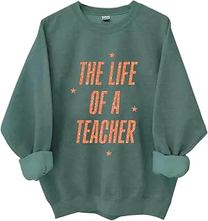 The Life of A Teacher Shirt Teacher Life Sweatshirt Teacher Shirts for Women