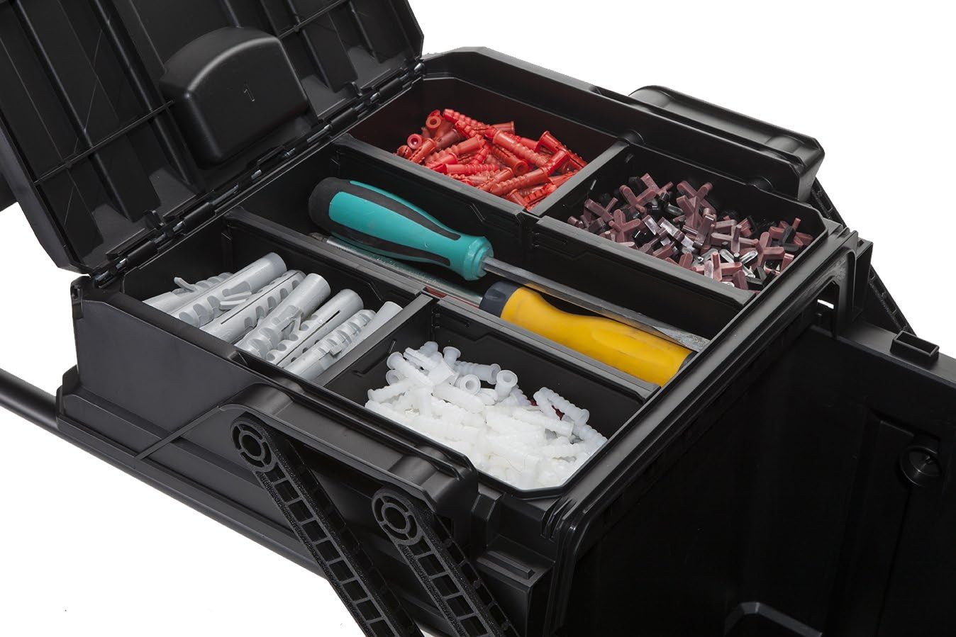 Keter Black Horizontal Trolley Trolley 65 x 42 x 38 cm