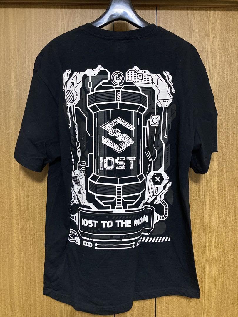 Amazon.co.jp: IOST Tシャツ L 半袖 黒 ブラック ノベルティ : おもちゃ