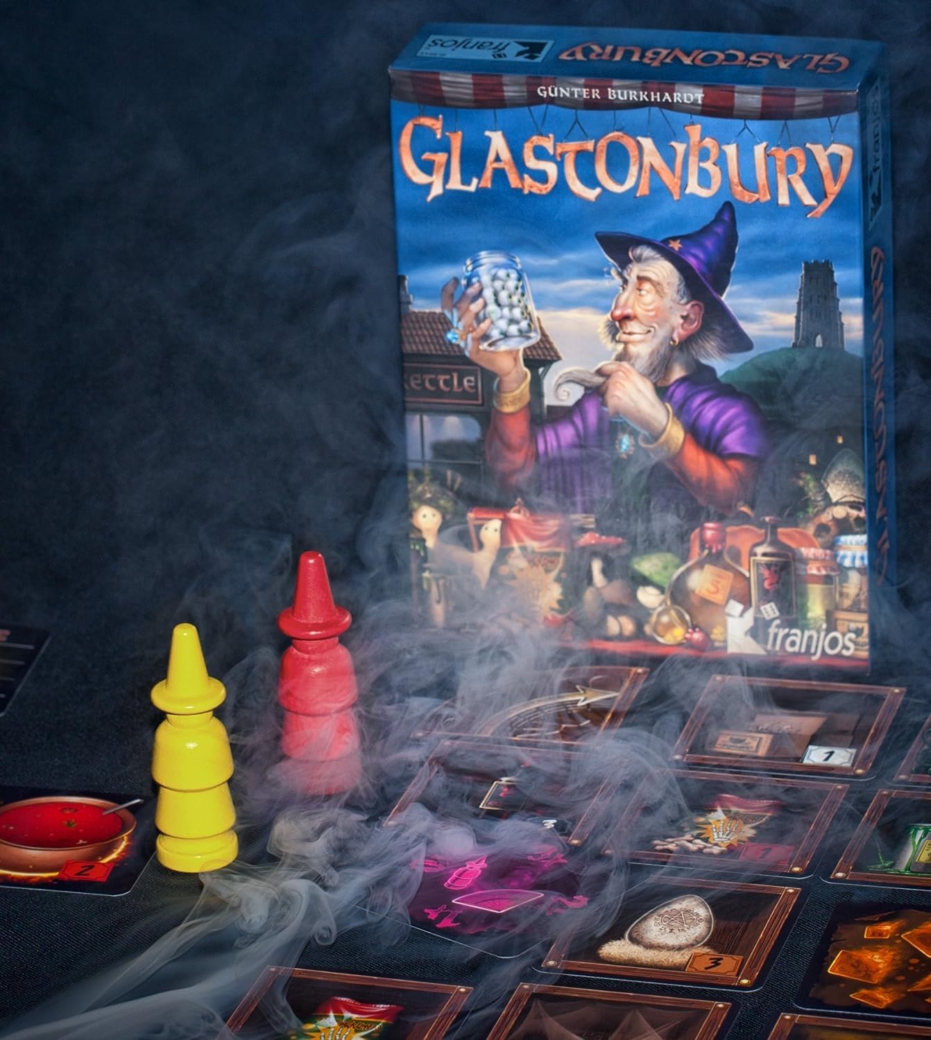 グラストンベリー ボードゲーム ブルクハルト作 Amazon