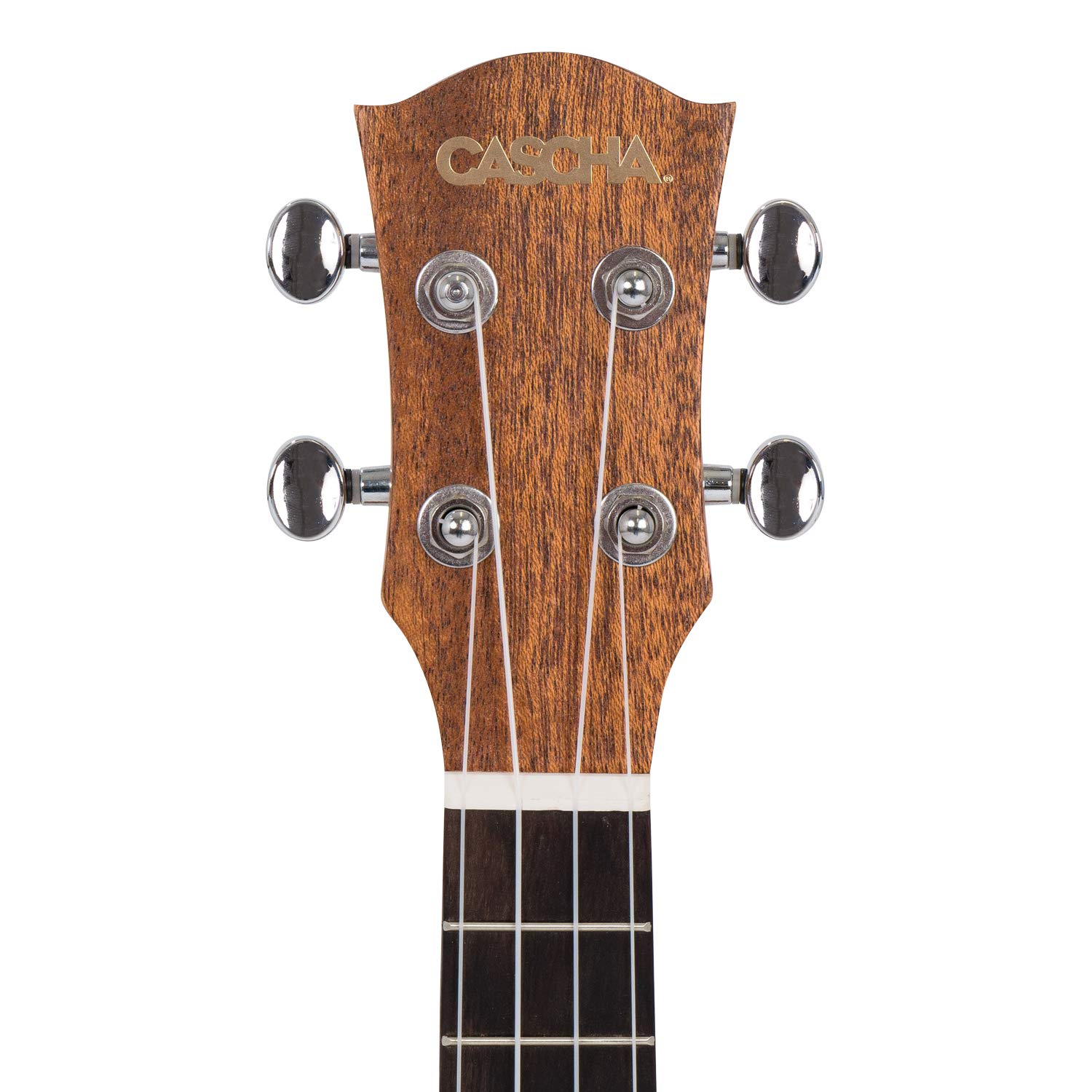 CASCHA Konzert Ukulele, Massive Fichtendecke, Solid Top, Hawaii Gitarre Starter Lern Set mit Zubehör, Aquila-Saiten, Anfänger Buch, Tasche, Stimmgerät und 3 Plektren