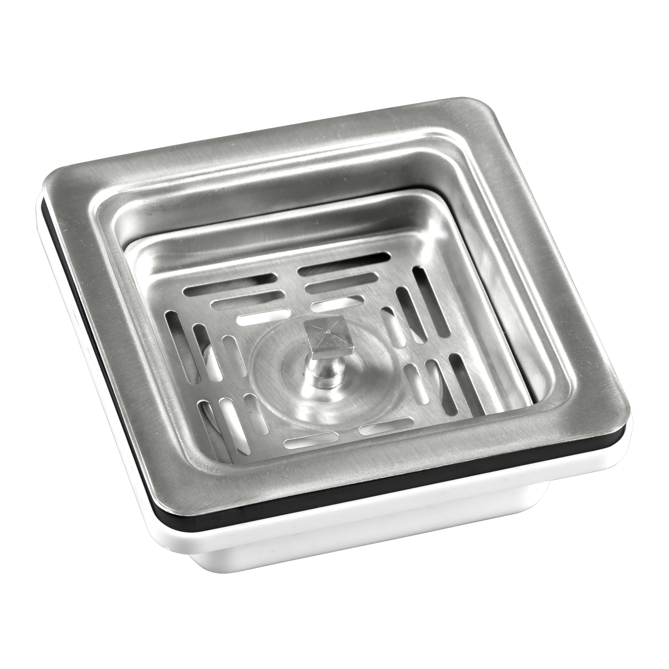 Plantex Coupling for Kitchen Sink/Stainless Steel Waste Coupling/Square Shape Coupling - Pack of 1 (Matt Finish)-image-21
