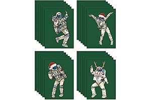 Share 24 Feliz Navidad Dancing Astronaut Christmas Cards