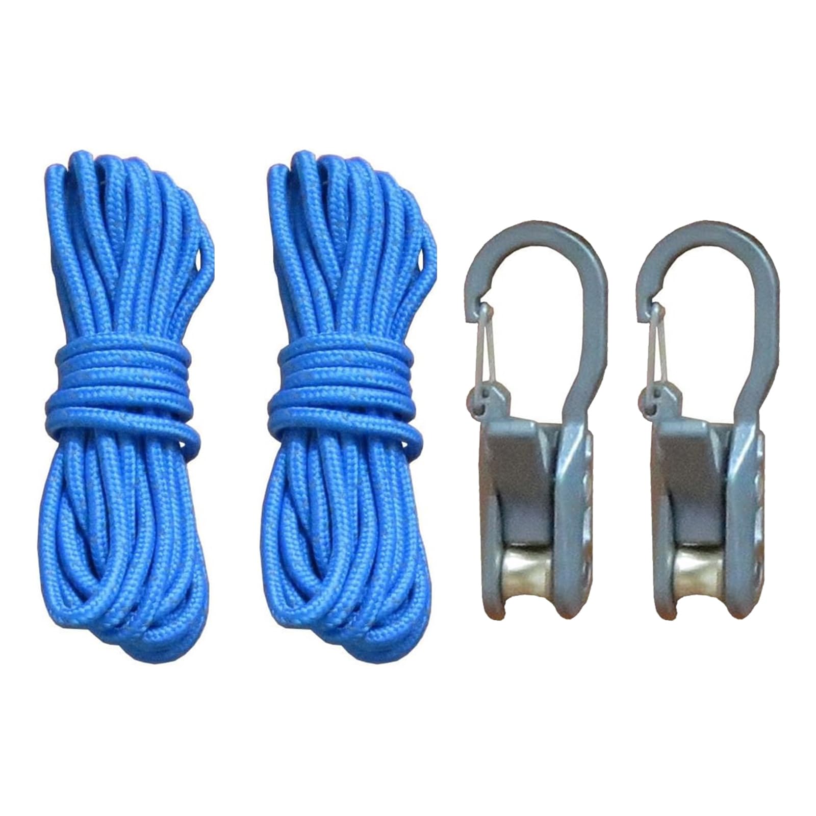 CRGANGZY Rope Roller Cam Lock Tensioner, Cord Rope Tightening And Cinching Tool, Ropes Tightening and Tying Tool with Roller Cam Technology for Outdoor Work Camping