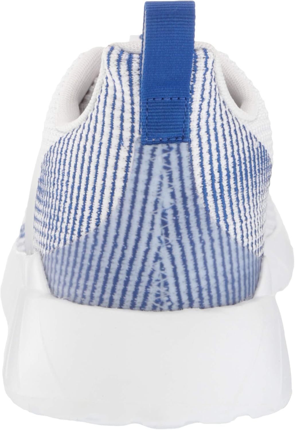 adidas mens Questar Flow Sneaker Running Shoe, White/White/Royal Blue, 10.5 US
