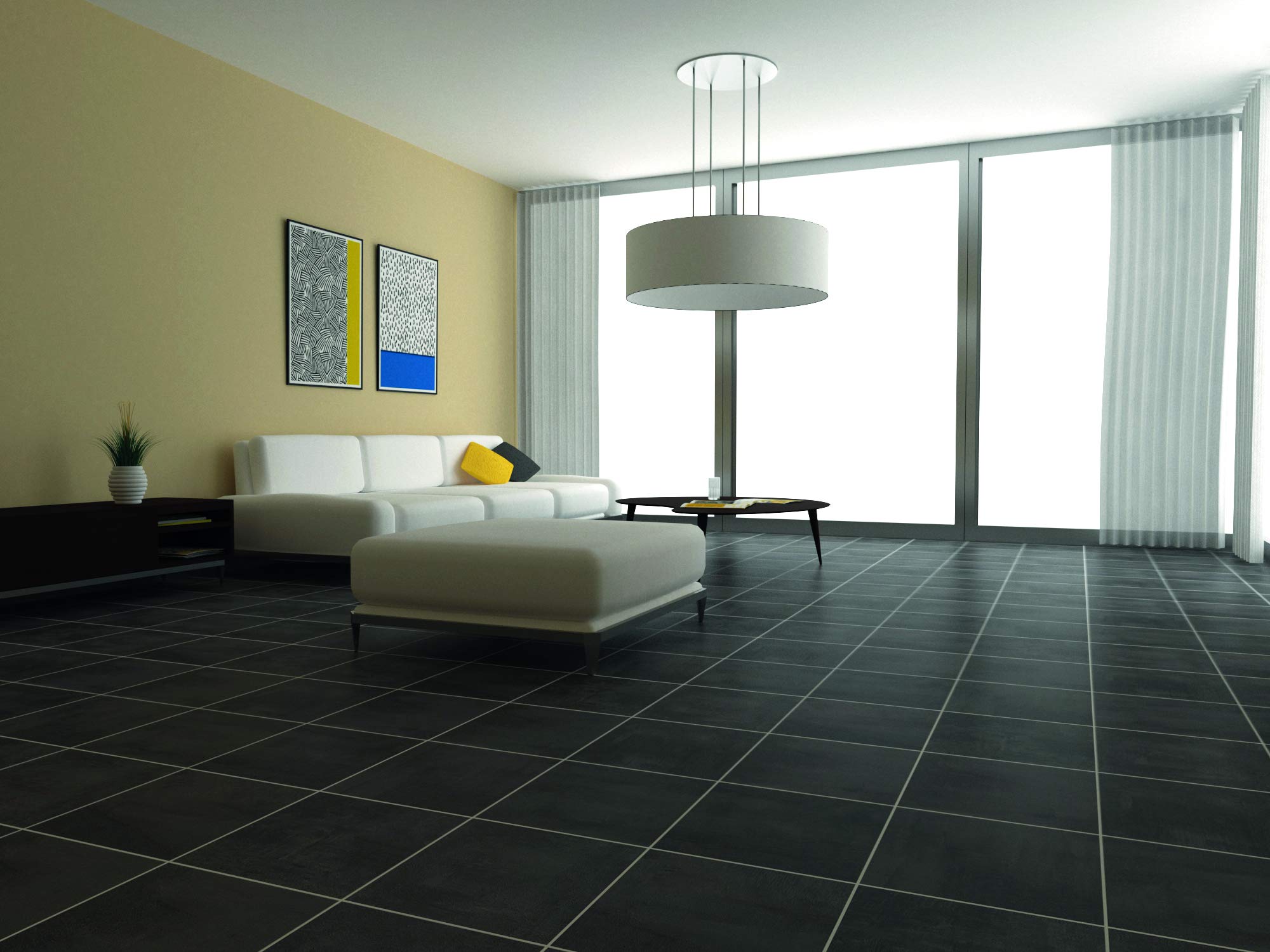 Sika Ceram-670 Elite, Giunto minerale Porcellana flessibile ad alta resistenza colorata per riempimento di fughe da 2-12 mm in paramenti e pavimenti, 5 kg