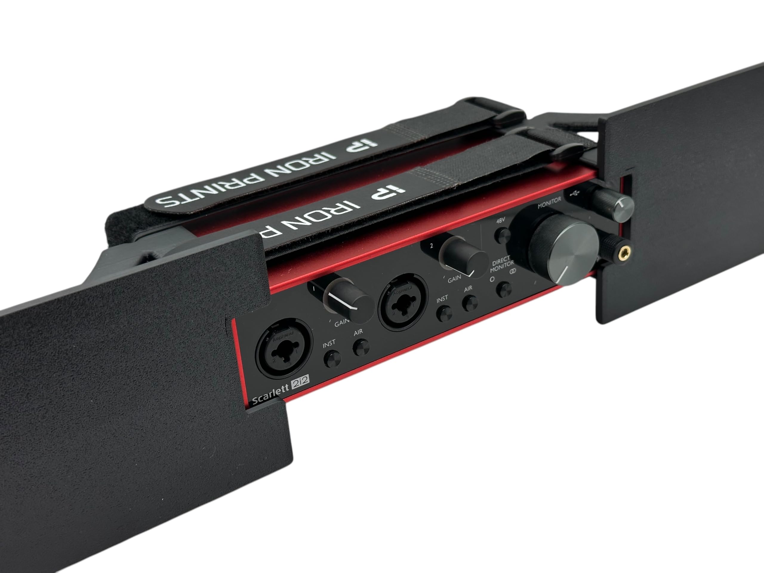 Iron Prints Rack Mount Kit for Focusrite Scarlett 2i2 3rd Gen - 19