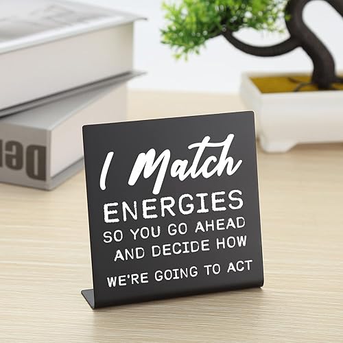 Miniatura 4 de Regalos positivos para mujeres, divertido escritorio de oficina, regalos de aliento para mejor amiga, compañero de trabajo, jefe, linda decoración