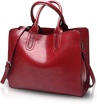 NICOLE & DORIS Women Handbags Shoulder Bag Messenger Bag Shoulder Bag PU, black (A