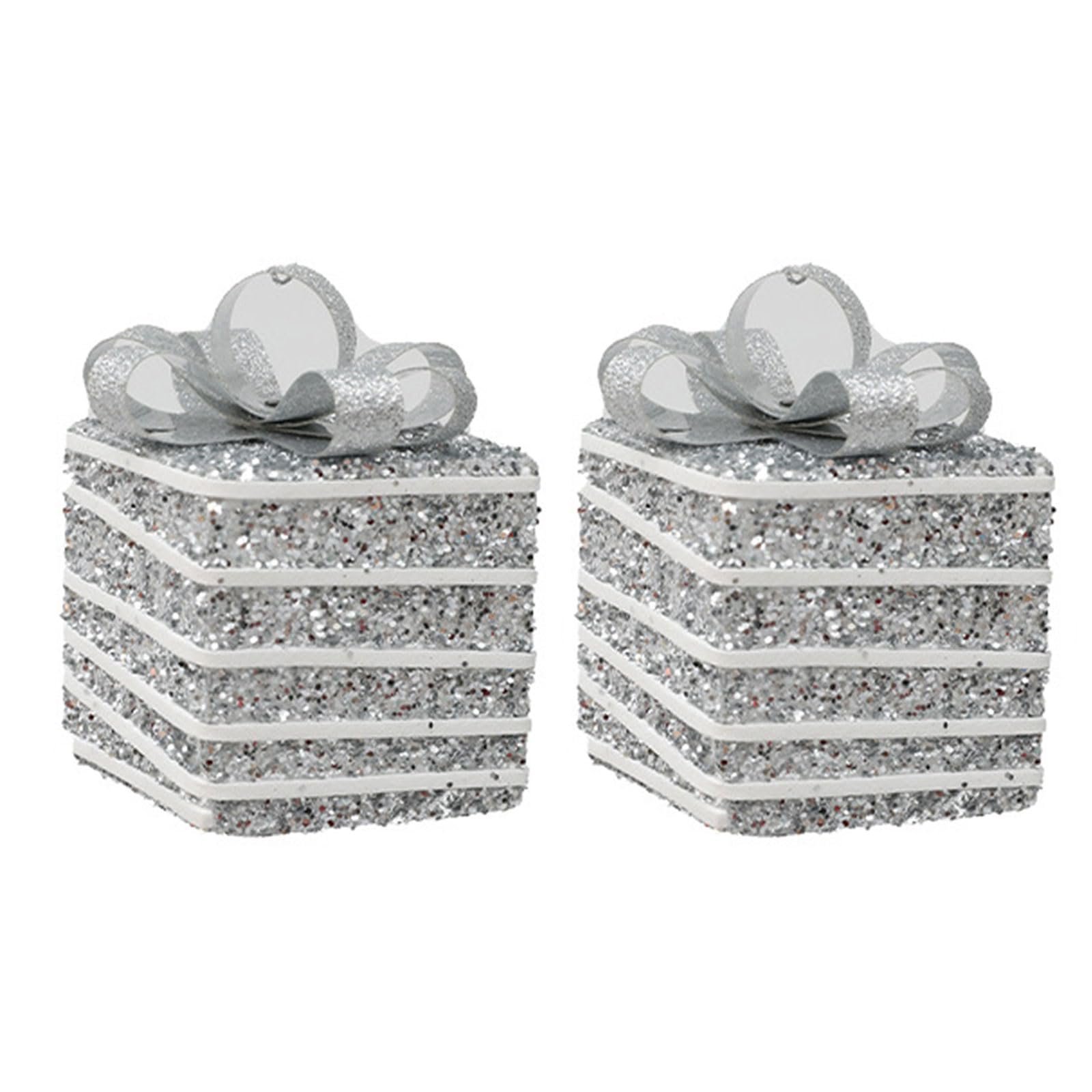 Tsophreniq Add a Festive Touch to Your Christmas Tree with Gift Box Ornaments Stylish Designs Create Festive Atmospheres Box Ornaments