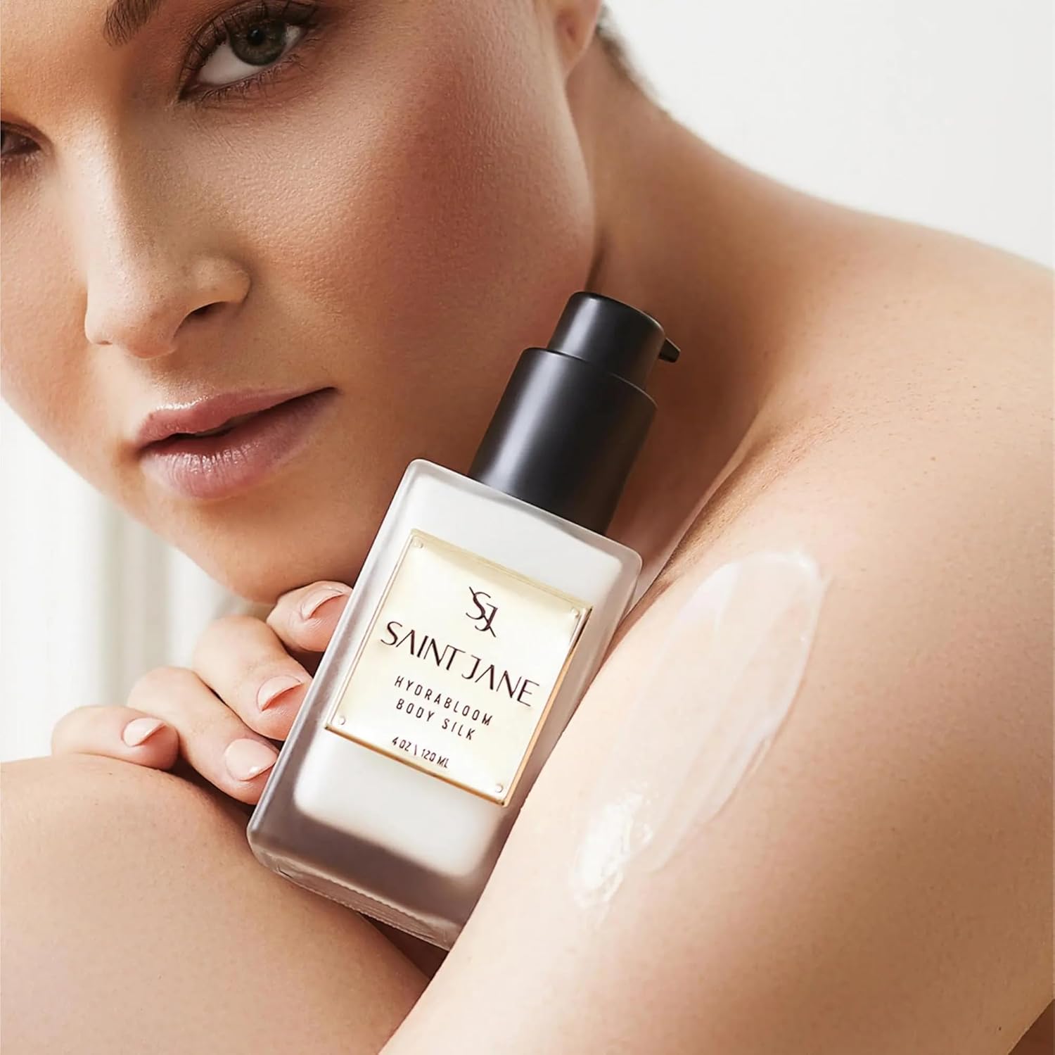 SAINT JANE - Hydrabloom Body Silk | Luxury, Floral-Infused, Clean Skincare (4 oz | 120 ml) - Image 6