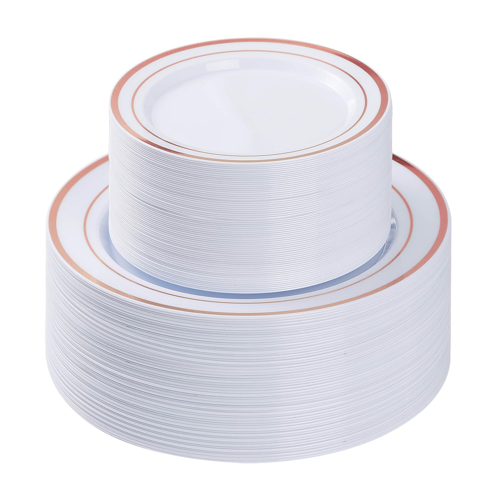200 Silver Disposable Plates - Party & Event Plates -8 200 Silver Disposable Plates - Party & Event Plates -8