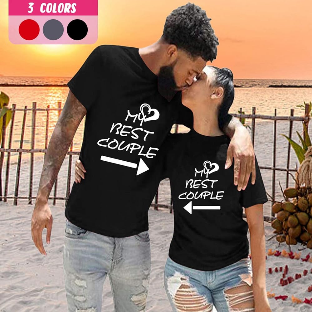 Cute Boyfriend And Girlfriend Matching Shirts