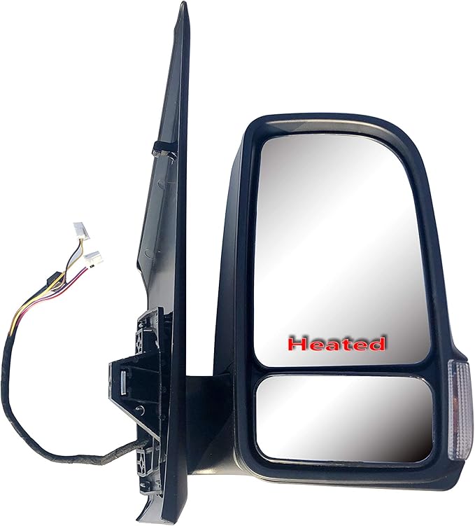 Replacement Passenger Right Side Mirror with Power Folding