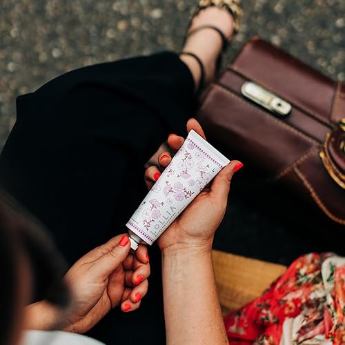 Vista 30 de LOLLIA Handcreme, 4 onzas de crema de manos perfumada Wish para mujeres, loción hidratante de manos para manos secas, manteca de karité y manteca