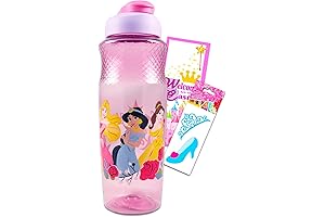 Disney Princess Jasmine Water Bottle for Girls