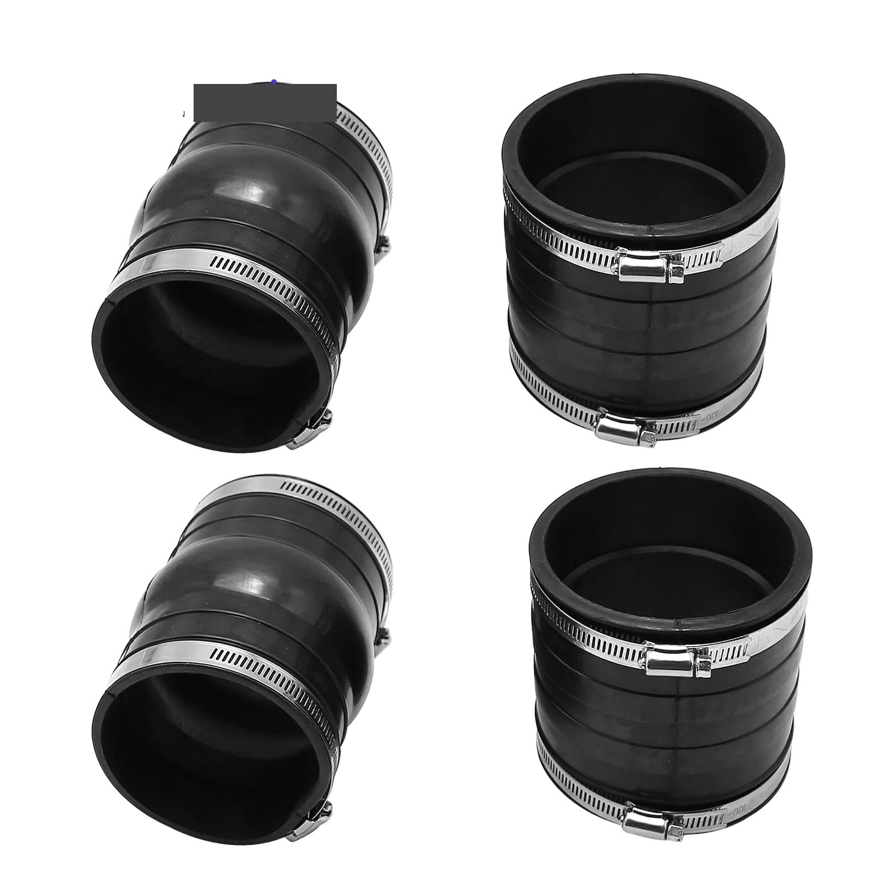 2 piezas de fuelle manguera superior e inferior con abrazaderas para Volvo para motor Penta V6 V8 4.3 5.0 .7 .8 1 litros 3863450