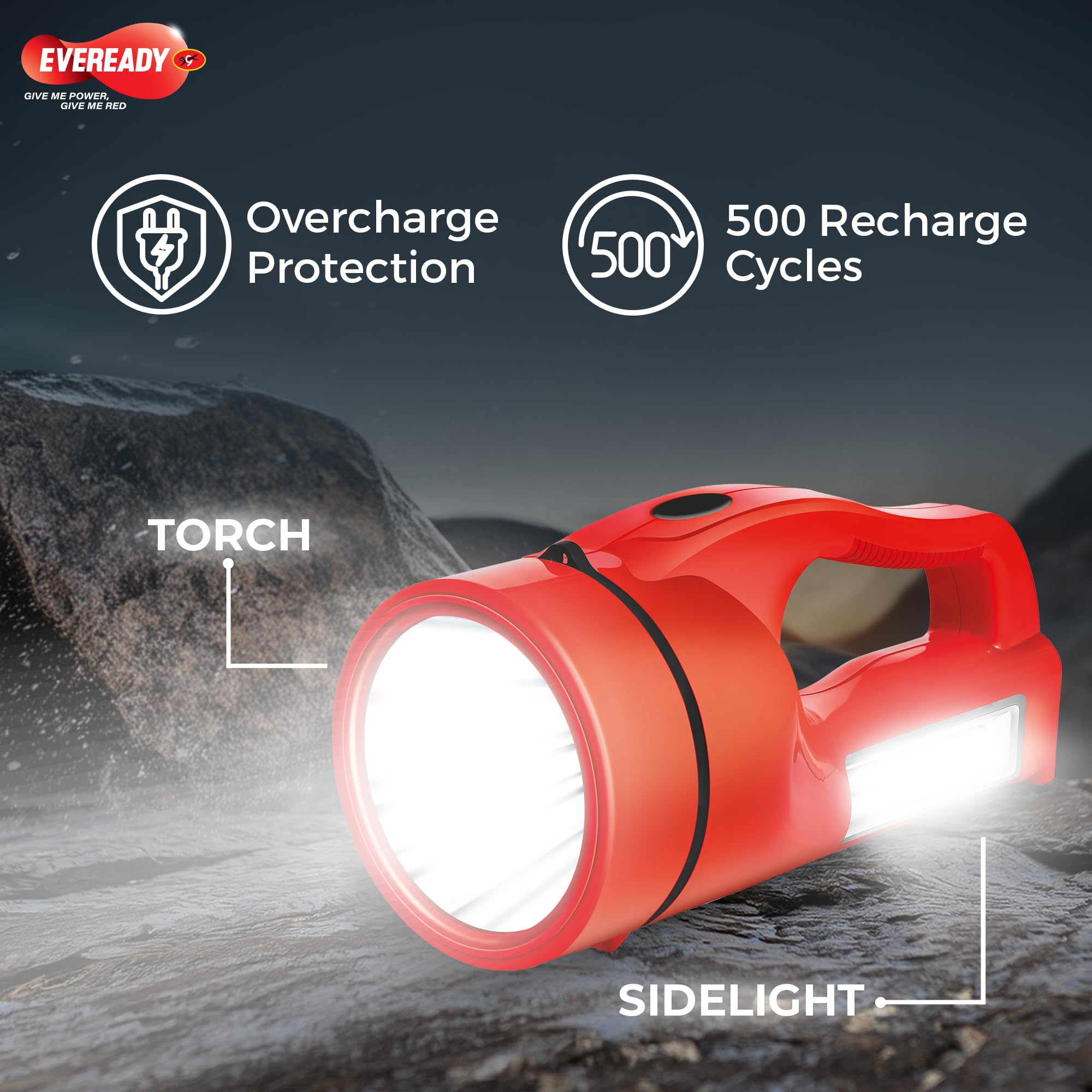 can you overcharge a rechargeable everready flashlight battery Eveready Led Torch Light | DL31 | Protection | 250 Lumens | 3W Torch & 1W Sidelight| Li-Ion with Charging Cable Color:Guarantee (TRO Exclusive) 2023 K2 DISRUPTION 82TI halibut