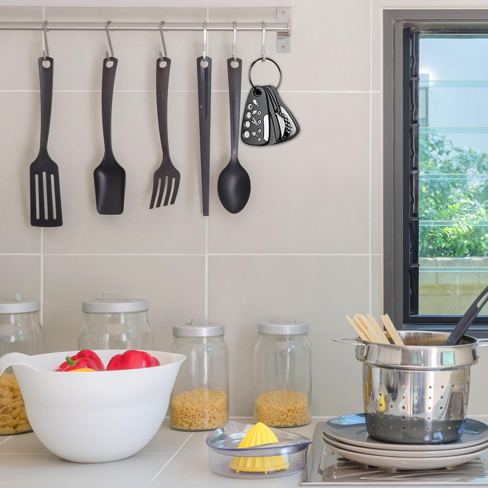Set Da Cucina Portatile 6 Pezzi In Acciaio Inox: Ideale Per Campeggio, Picnic E Uso Quotidiano