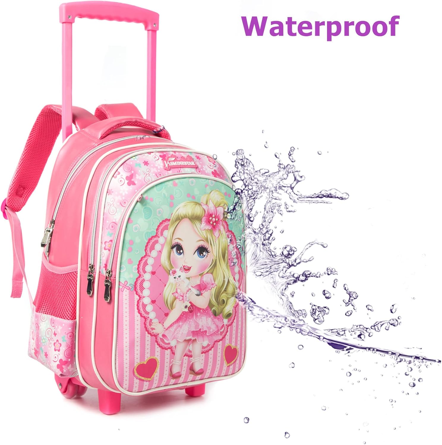 16 inch rolling backpack