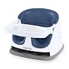 Ingenuity Baby Base 2-in-1 Booster Seat for Feeding and Floor Seat with Self-Storing Tray - Night Sky
