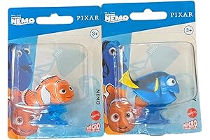 Disney Pixar Finding Nemo Mini Figures Cake Toppers 2 Pack - Nemo and Dory