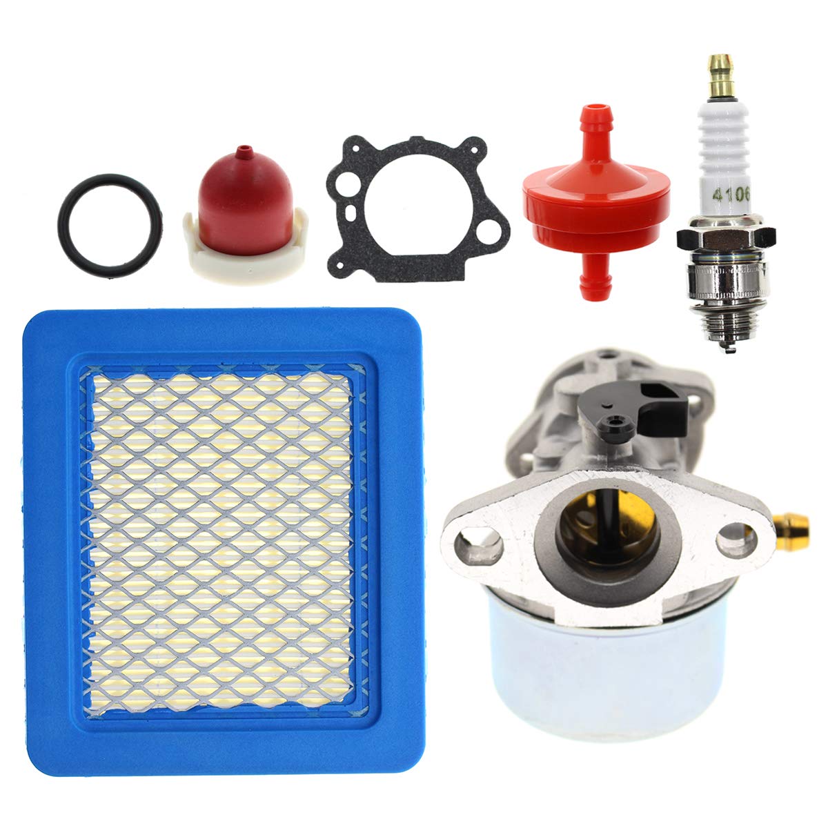 MOTOALL 799868 498170 Carburetor Carb Kit For Craftsman for Briggs ...
