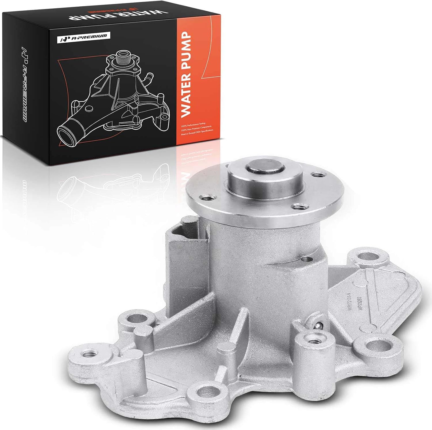 A-Premium Engine Water Pump with Gasket Compatible with Mazda Millenia 1995-2002 V6 2.3L DOHC Petrol