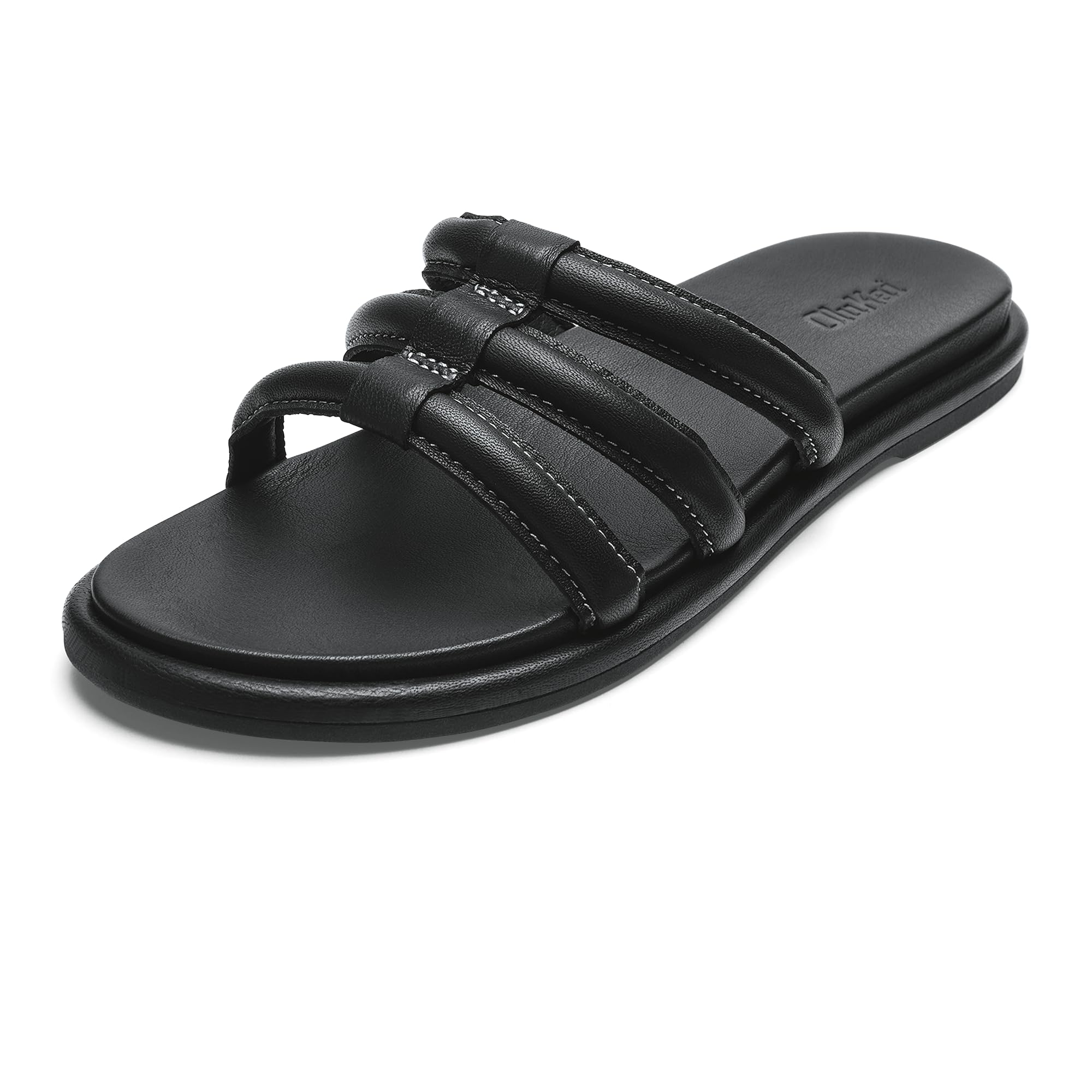 Slide Sandals Olukai Womens Black Sandals OLUKAI Tiare Women's