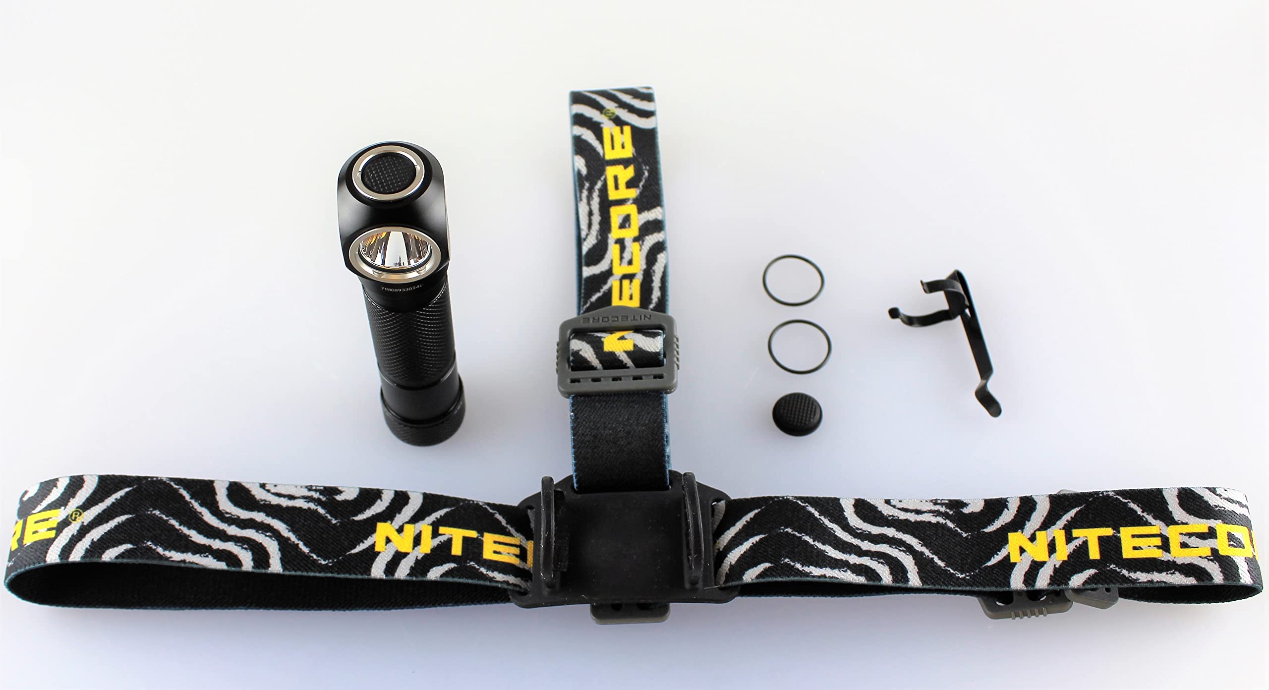 Nitecore Hc33, Lampada da testa Unisex, Nero, N/A