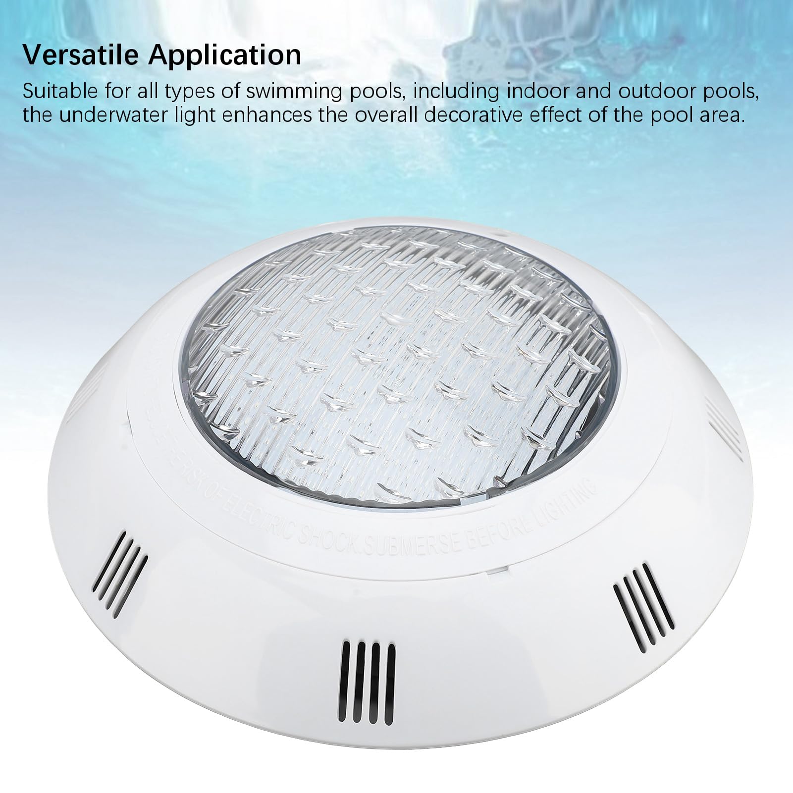 Tauchbare LED-Leuchten, 7 Farbwechselnde, wasserdichte Poolleuchten mit Fernbedienung, Unterwasserlicht für Teiche, Whirlpools, Dekoration, Party, Aquarium, Oberirdischer Einbaupool