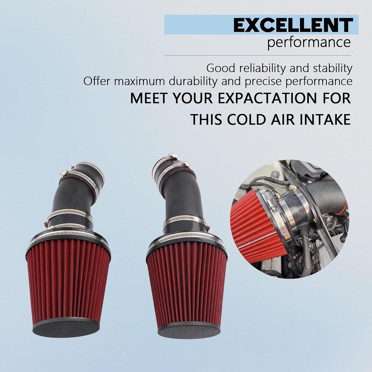 Cold Air Intake Compatible With BMW F90 M5 F92 F93 M8 G30 M550i G12 G15 G16 M850i 4.4L V8