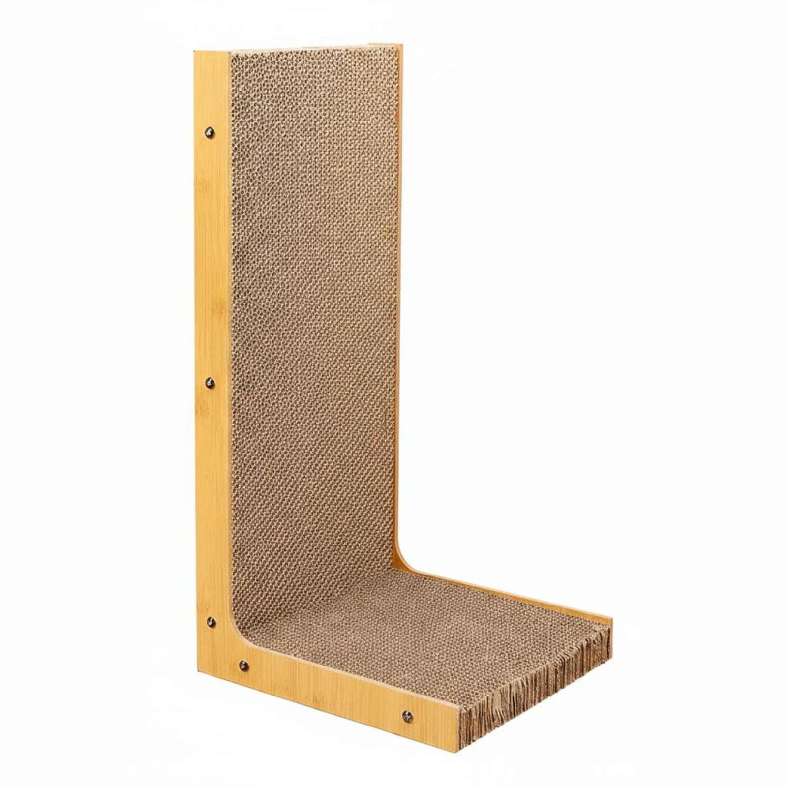 gazechimp Arranhador de gato em formato de arranhador vertical, móvel para gatos com