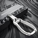 MEI DE MODA German Steel Heavy Duty Toenail Clippers - Trim Thick or Hard Toenails with Medical Grade High Carbon Stainless Steel Toenail Cutter - Professional Podiatrist Toenail Nipper (Silver) gallery image