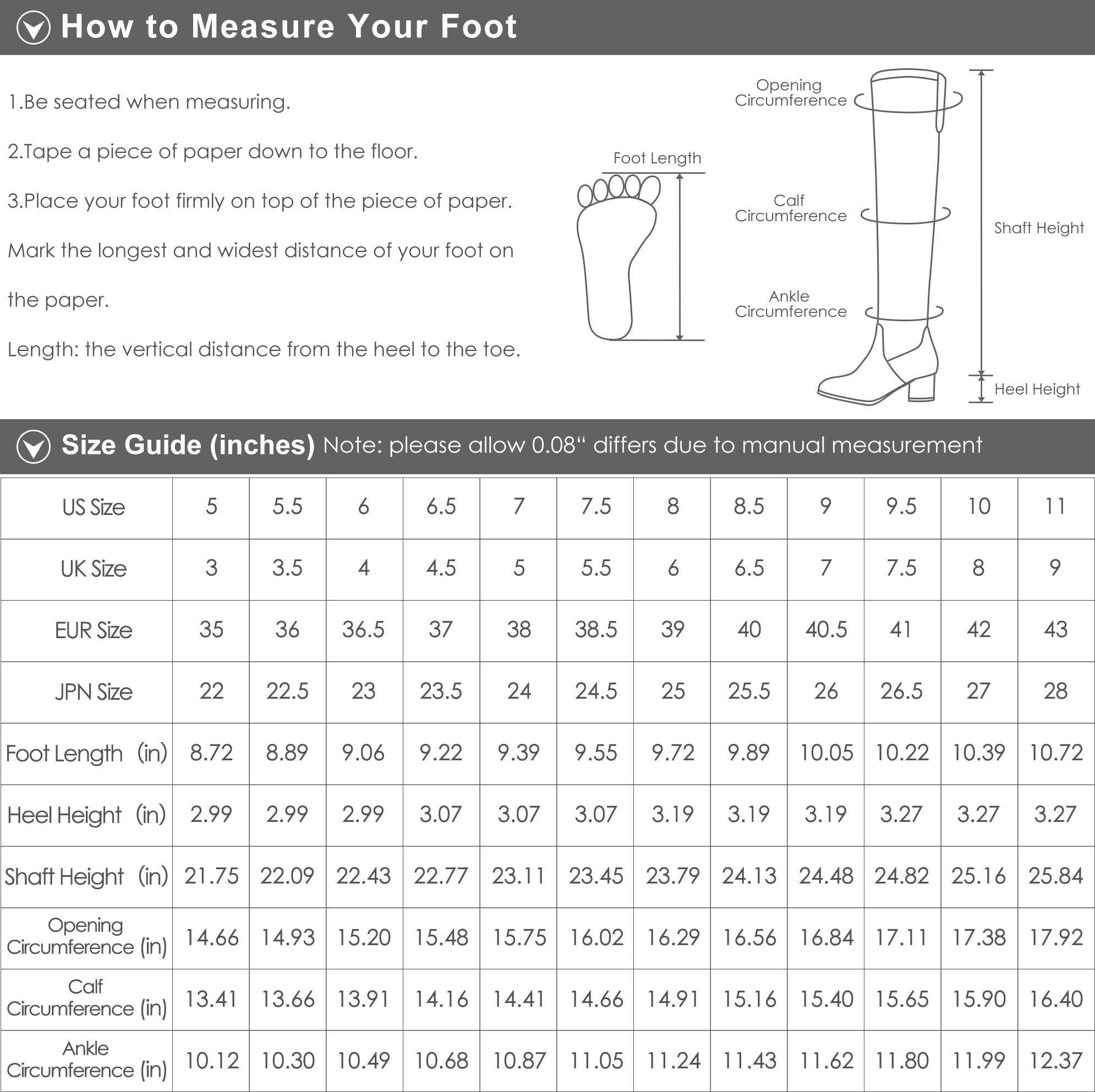 DREAM PAIRS Bottes au-Dessus du Genou pour Femmes Classique Cuissardes Elégantes et Pratique Bottes Tendance HIGHLEG